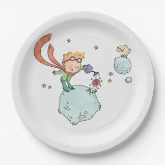 Assiettes En Carton Plaque de papier Petit Prince