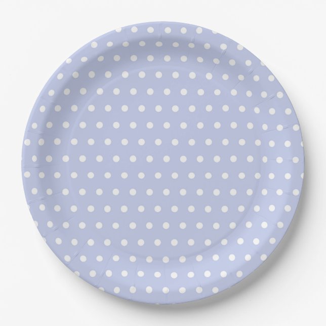 Assiettes En Carton Plaque de papier pour baby shower. (Devant)
