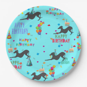 Assiettes En Carton Plaque de papier pour fête d'anniversaire italien 