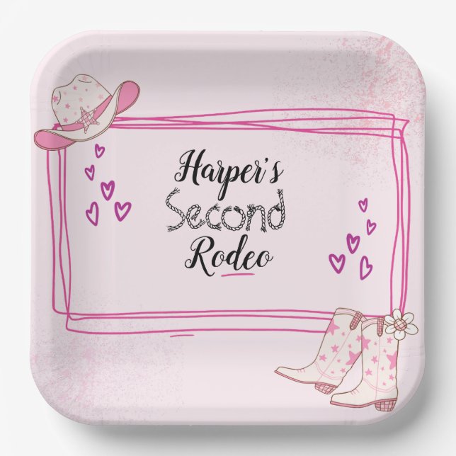 Assiettes En Carton Plaque de papier pour fille disco (Recto)