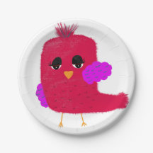 Plaque de papier pour oiseaux