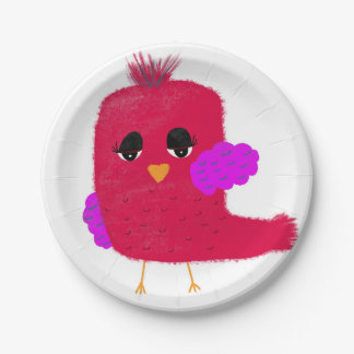 Assiettes En Carton Plaque de papier pour oiseaux