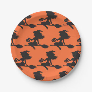 Assiettes En Carton Plaque de papier pour partie d'Halloween