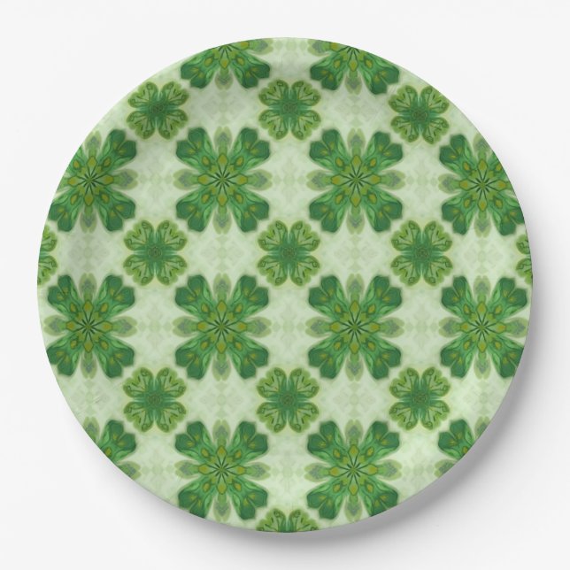 Assiettes En Carton Plaque de papier ronde (Devant)