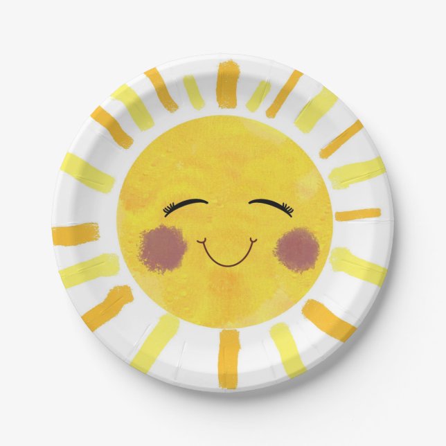 Assiettes En Carton Plaque de papier solaire (Devant)