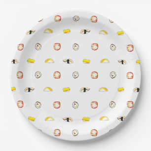 Assiettes En Carton Plaque de papier sushi