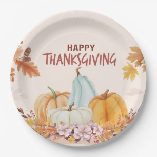 Assiettes En Carton Plaque de papier Thanksgiving