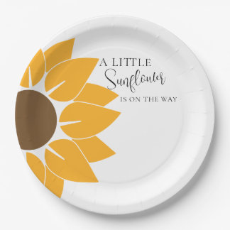 Assiettes En Carton Plaque de papier Tournesol