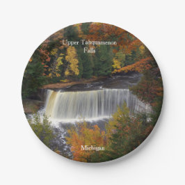 Assiettes En Carton Plaque de papier Upper Tahquamenon Falls