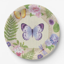 Plaque de papillons du printemps