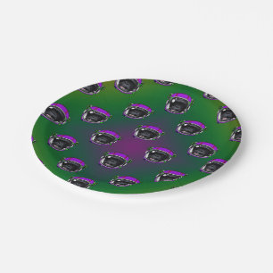 Assiettes En Carton Plaque de soudure spatiale