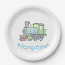 Plaque du train Pastel