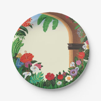 Assiettes En Carton Plaque En el Jardin