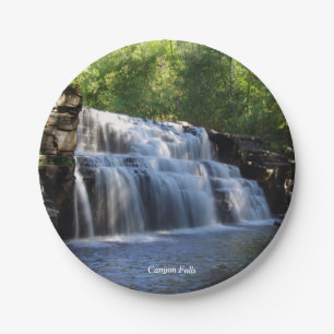 Assiettes En Carton Plaque en papier Canyon Falls