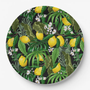 Assiettes En Carton Plaque en papier Citrus
