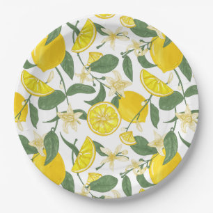 Assiettes En Carton Plaque en papier Citrus