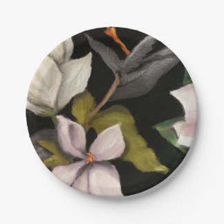 Assiettes En Carton plaque en papier floral