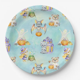 Assiettes En Carton Plaque en papier Halloween