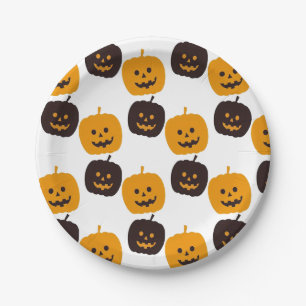 Assiettes En Carton Plaque en papier Holloween