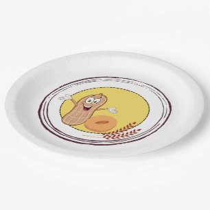 Assiettes En Carton Plaque en papier Lohri Peanut Gajak