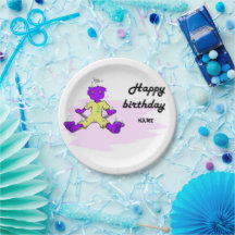 Plaque en papier monster