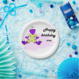 Assiettes En Carton Plaque en papier monster