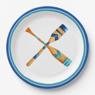 Assiettes En Carton Plaque en papier pour aviron nautique