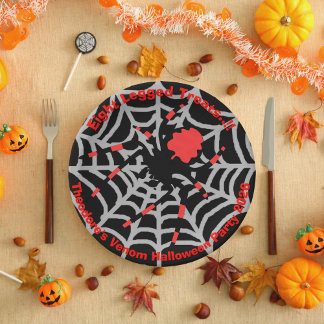 Assiettes En Carton Plaque en papier pour enfants Venom Halloween