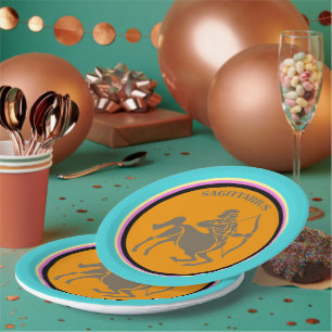 Assiettes En Carton Plaque en papier Sagittarius