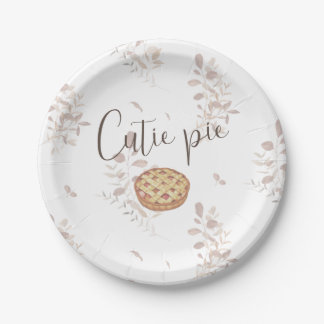 Assiettes En Carton Plaque papier à tarte Cutie