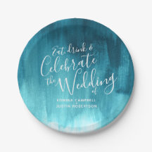 Plaque papier abstraite Mariage