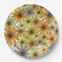 Plaque papier Bouquet d'automne