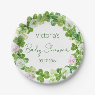 Assiettes En Carton Plaque papier Clover Meadow Blooms