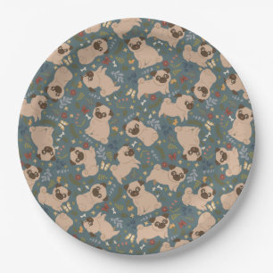 Assiettes En Carton Plaque Papier Cute Pups