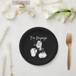 Assiettes En Carton Plaque Papier Popeye
