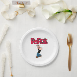 Assiettes En Carton Plaque Papier Popeye