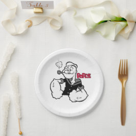 Assiettes En Carton Plaque Papier Popeye
