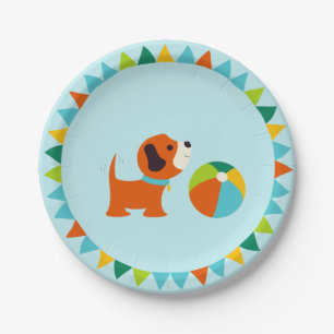 Assiettes En Carton Plaque papier pour marionnettes d'anniversaire v2.