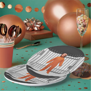 Assiettes En Carton Plaque papier pour prisonnier Trump