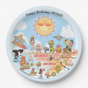 Assiettes En Carton Plaque papier SoCal
