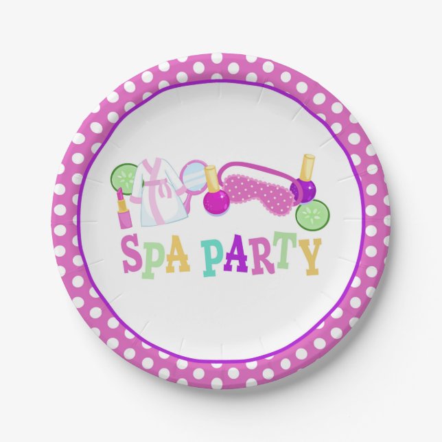 Assiettes En Carton Plaque papier Spa - WH (Devant)