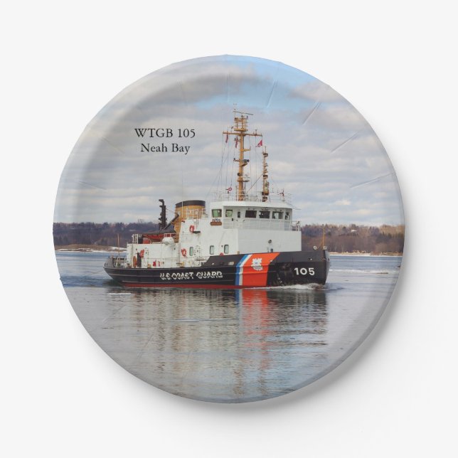 Assiettes En Carton Plaque papier WTGB 105 Neah Bay (Devant)