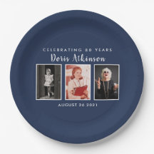 Plaque photo 80e anniversaire