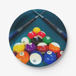 Assiettes En Carton Plaques à papier de billards
