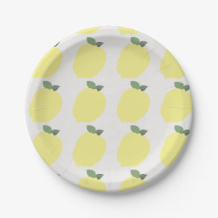 Assiettes En Carton Plaques à papier de citron