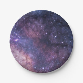 Assiettes En Carton Plaques à papier de galaxie