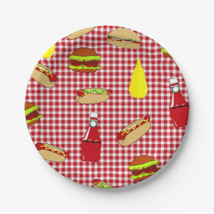 Assiettes En Carton Plaques à papier de joyeux anniversaire de