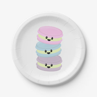 Assiettes En Carton Plaques à papier de macaron