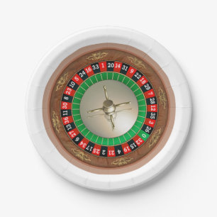Assiettes En Carton Plaques à papier de roulette