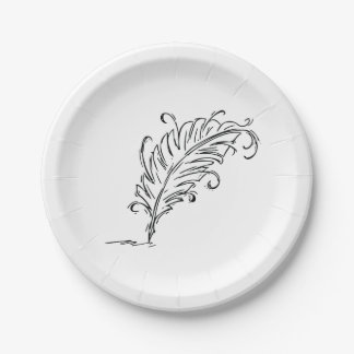 Assiettes En Carton Plaques à papier de stylo de cannette